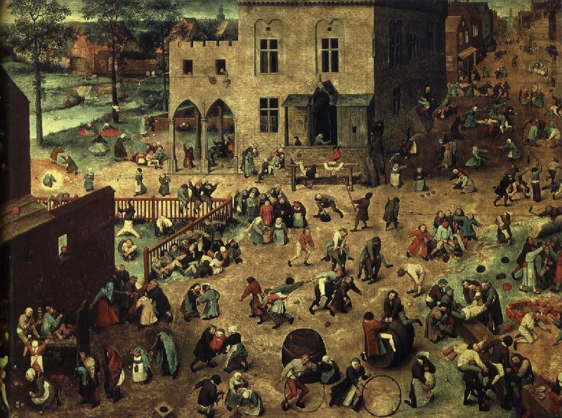 barnlekar, Pieter Bruegel